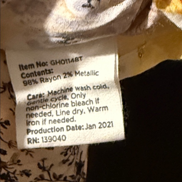 NWT Matilda Jane Good Hart Floral Peasant Top - Picture 9 of 13